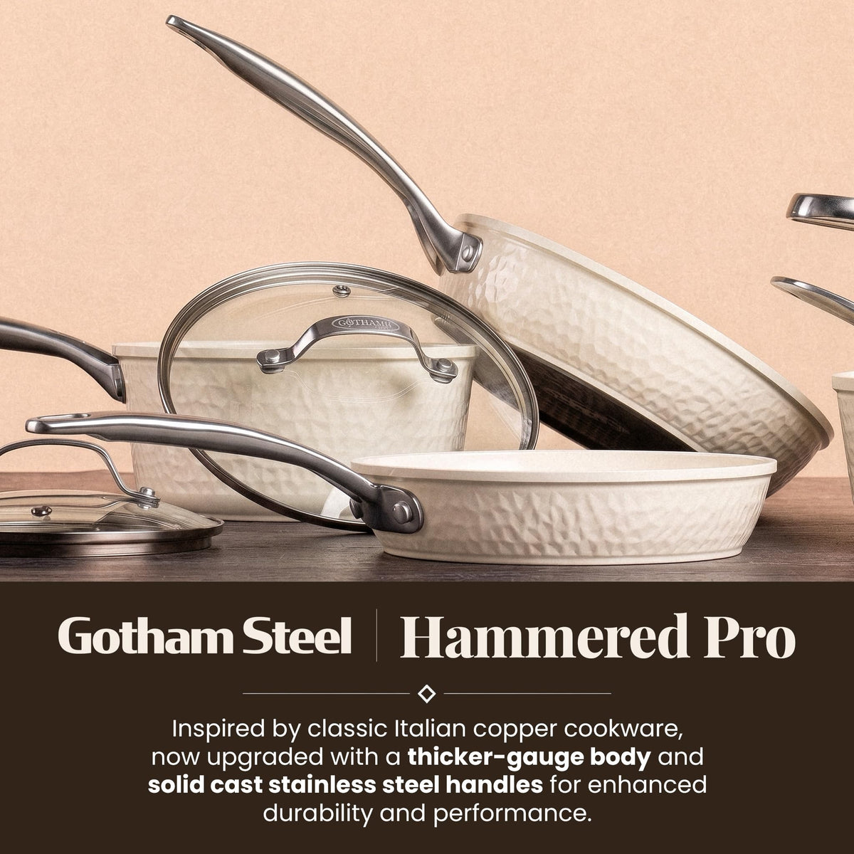 3-Piece Nonstick Cookware Set