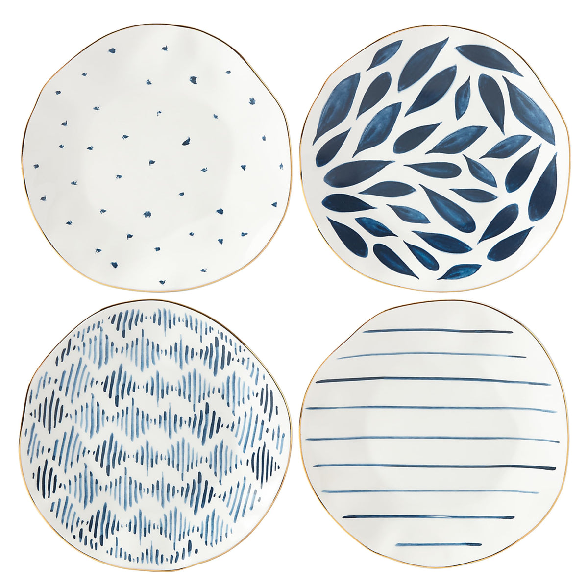 Blue Bay Porcelain Dinnerware and Serveware Collection