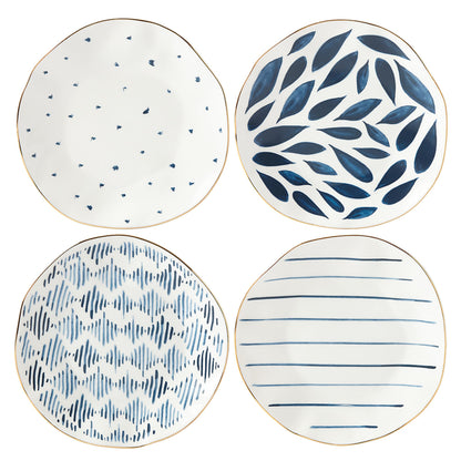 Blue Bay Porcelain Dinnerware and Serveware Collection