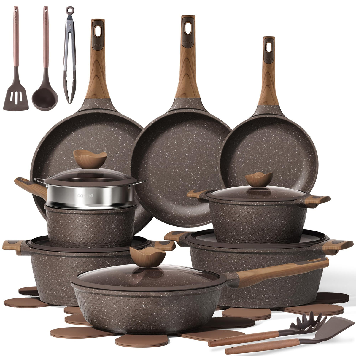 Nonstick Pots and Pans Cookware Set