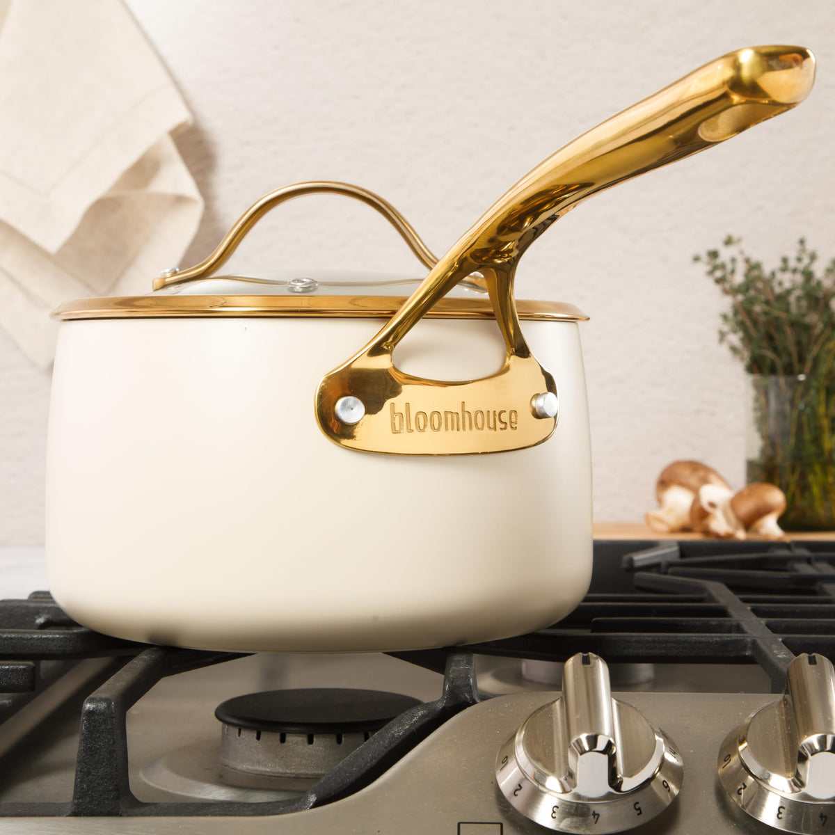 Ceramic Nonstick Heavy-Duty Aluminum Cookware Set