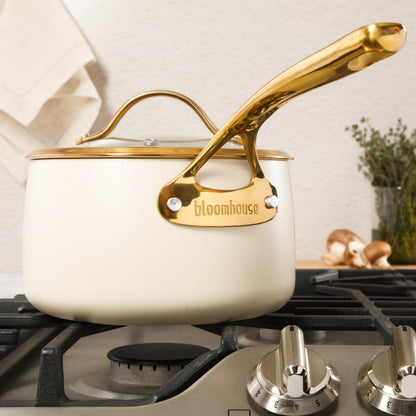 Ceramic Nonstick Heavy-Duty Aluminum Cookware Set