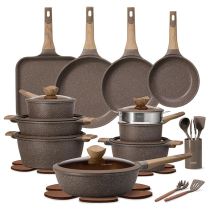 Nonstick Pots and Pans Cookware Set