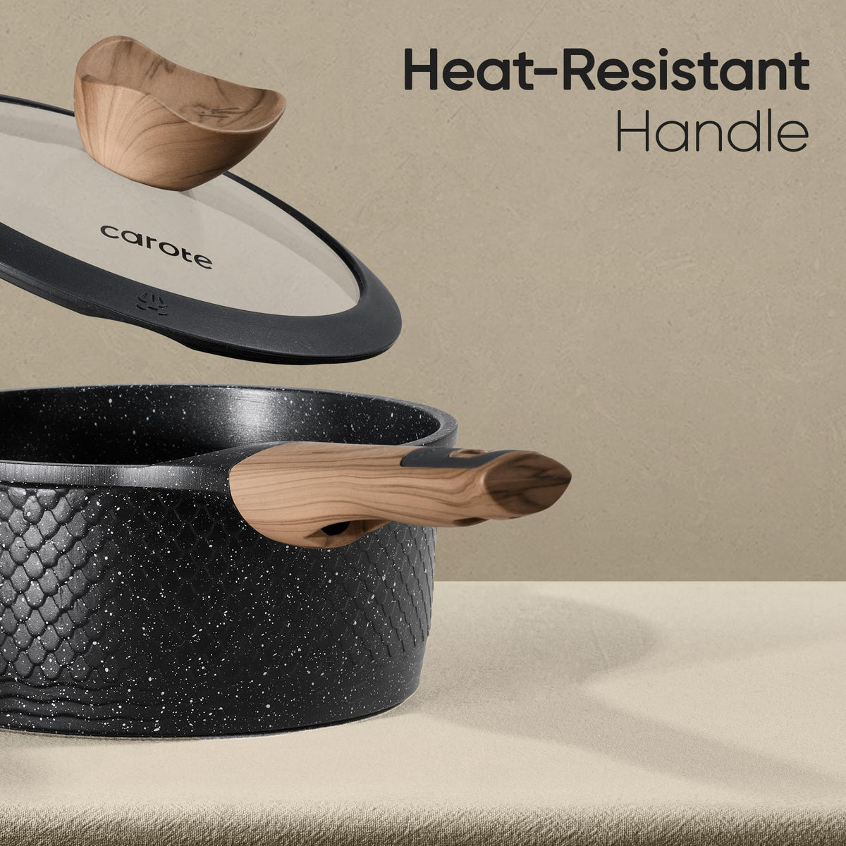 Nonstick Pots and Pans Cookware Set