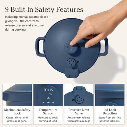 4-in-1 Ceramic 6-Quart Pressure Multi-Cooker