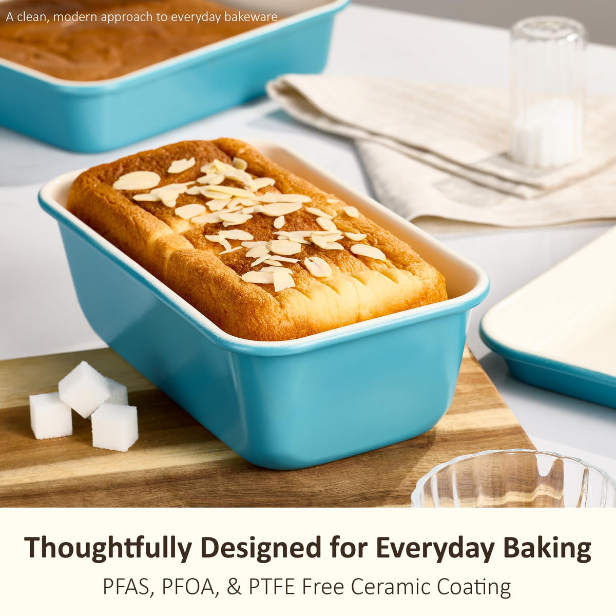 9-Piece Stackable Nonstick Bakeware Set