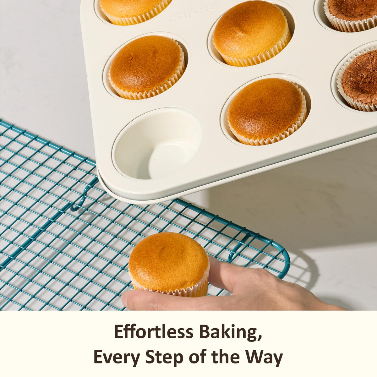 9-Piece Stackable Nonstick Bakeware Set