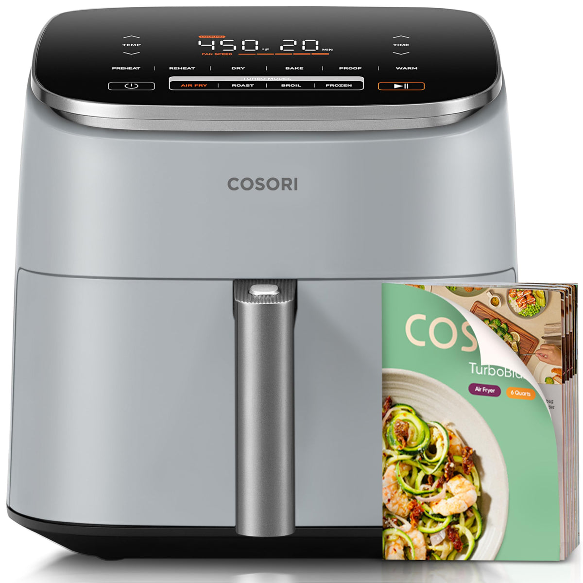 6-Liter Air Fryer With Precision Fan Control