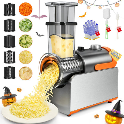 6-in-1 Electric Vegetable Grater and Slicer