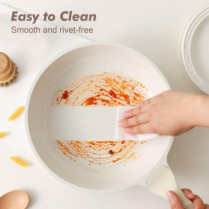 Nonstick Omelet Frying Pan With Heat-Resistant Handle