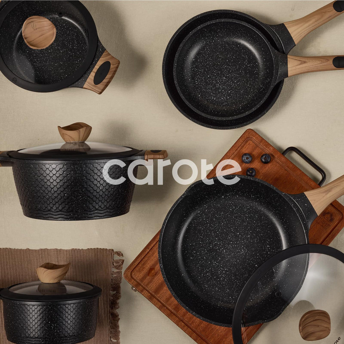 Nonstick Pots and Pans Cookware Set