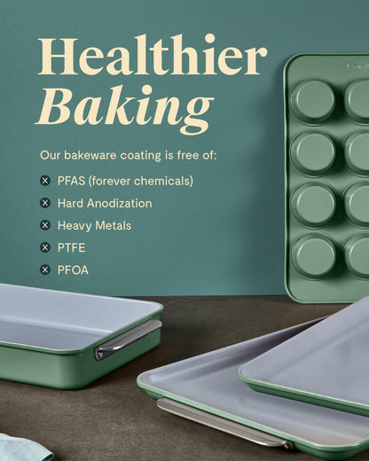 Ceramic Nonstick Bakeware Set for Everyday Baking