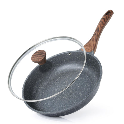 Nonstick Chef Frying Pan With Glass Lid