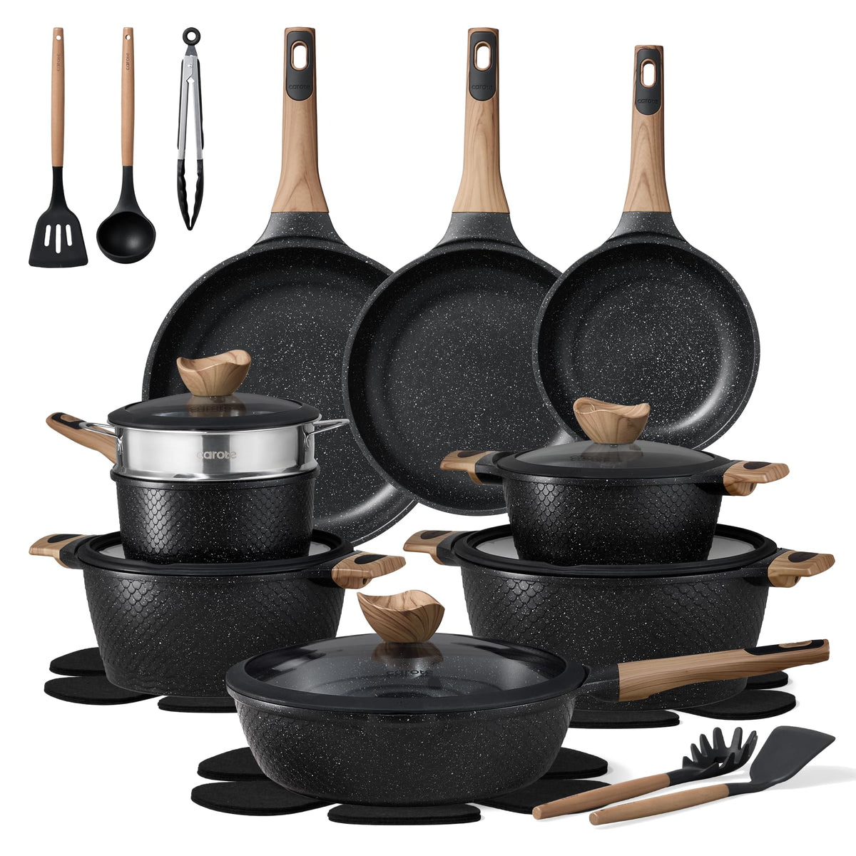 Nonstick Pots and Pans Cookware Set