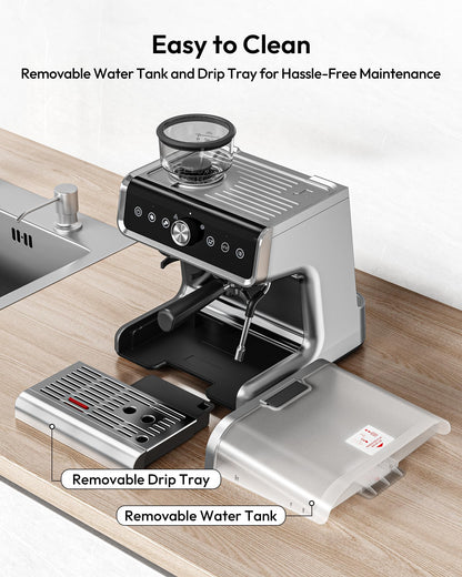 Automatic Espresso Machine With Milk Frother
