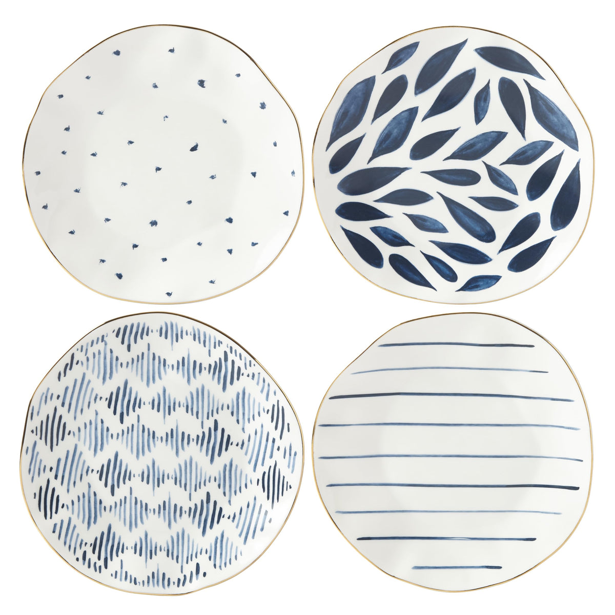 Blue Bay Porcelain Dinnerware and Serveware Collection