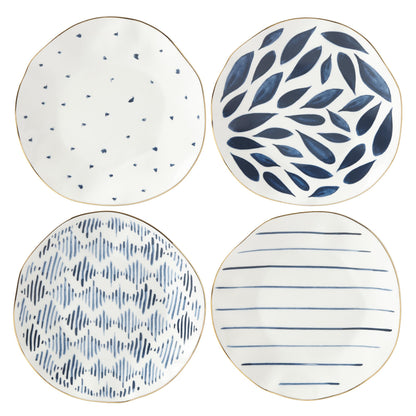 Blue Bay Porcelain Dinnerware and Serveware Collection