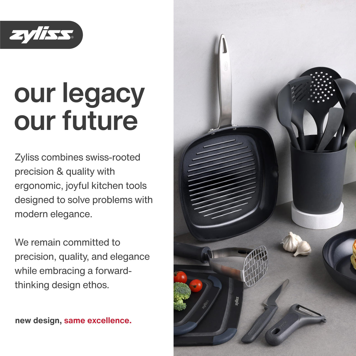 Rotary Cheese Grater With Ergonomic Hand Crank