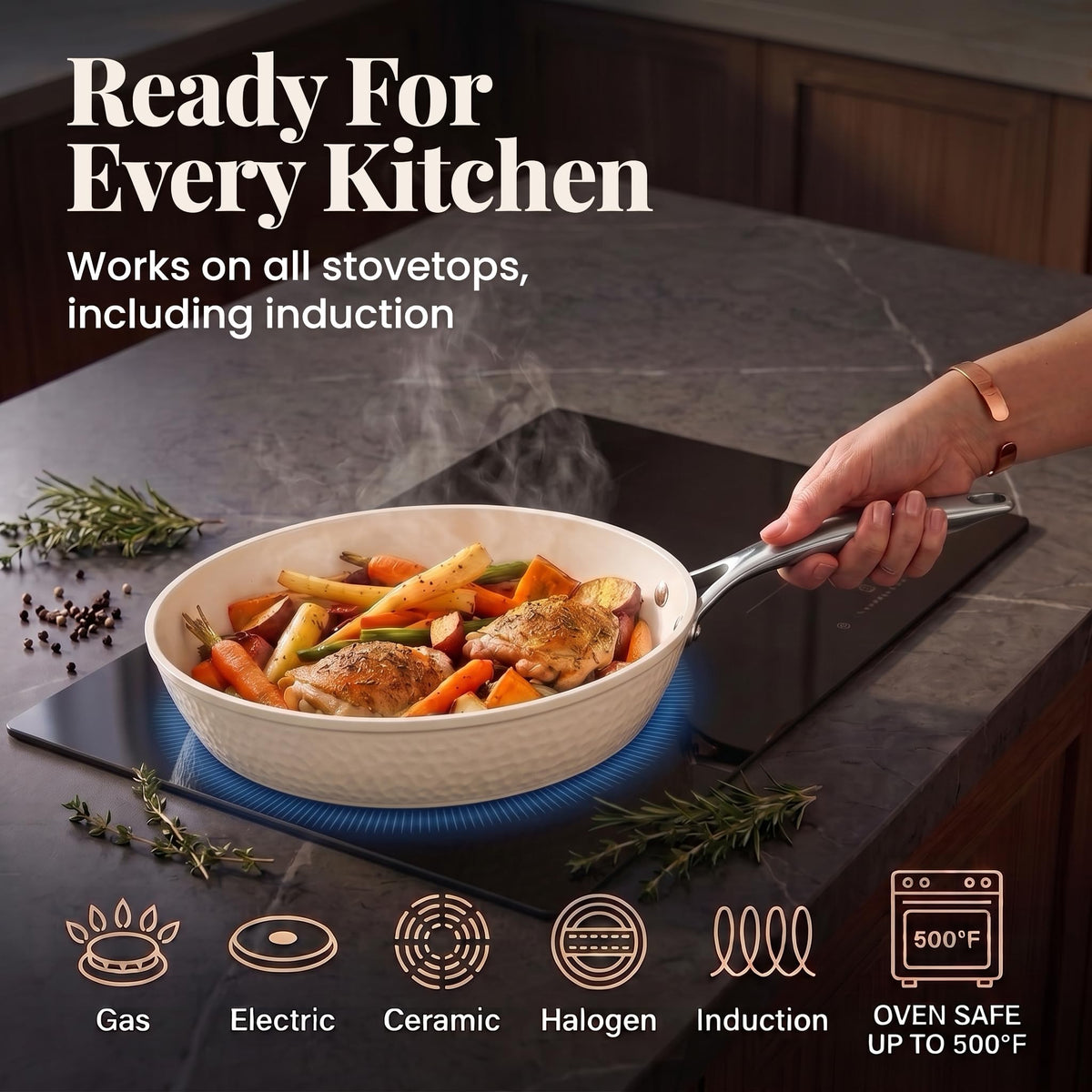 3-Piece Nonstick Cookware Set