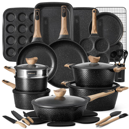Nonstick Pots and Pans Cookware Set