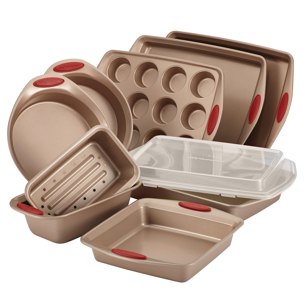 Nonstick Bakeware Set With Cupcake Pan