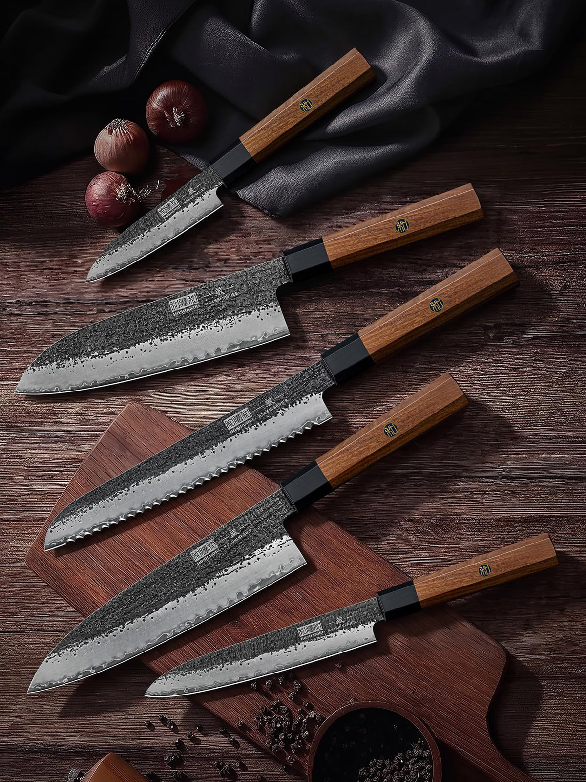 Musashi Series Professional Kitchen Knife Set